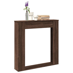 vidaXL Fireplace Surround 100x20x100 cm Engineered Wood