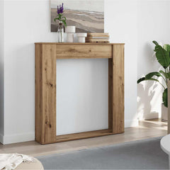 vidaXL Fireplace Surround 100x20x100 cm Engineered Wood