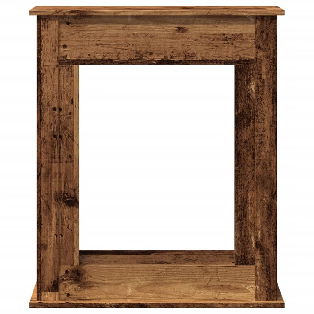 vidaXL Fireplace Surround Old Wood 75x20x87.5 cm Engineered Wood 4