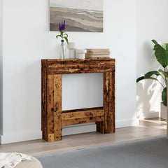 vidaXL Fireplace Surround Old Wood 81x18x82 cm Engineered Wood 3