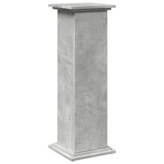 vidaXL Display Stand with Storage Concrete Grey 31x30x90 cm Engineered Wood 2