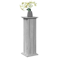 vidaXL Display Stand with Storage Grey Sonoma 31x30x90 cm Engineered Wood 3