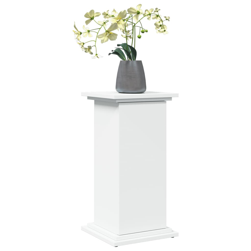 vidaXL Display Stand with Storage White 31x30x60 cm Engineered Wood 3