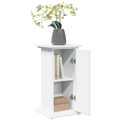 vidaXL Display Stand with Storage White 31x30x60 cm Engineered Wood 4