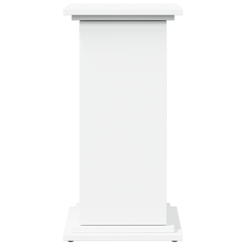 vidaXL Display Stand with Storage White 31x30x60 cm Engineered Wood 5