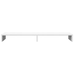 vidaXL Monitor Stand White 100x27x10 cm Engineered Wood 4