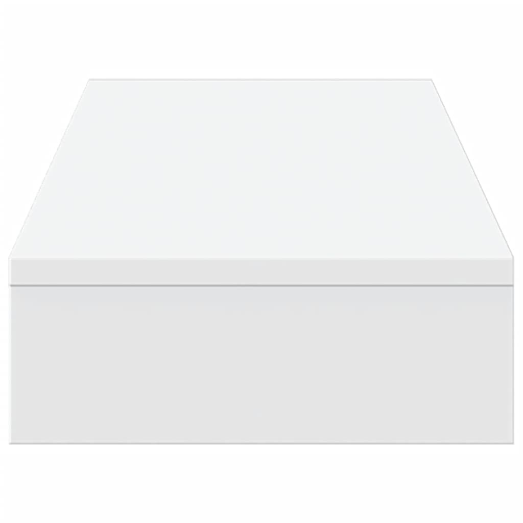 vidaXL Monitor Stand White 100x27x10 cm Engineered Wood 5