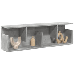 vidaXL Wall Cabinet 100x20x30 cm Concrete Grey Engineered Wood 1