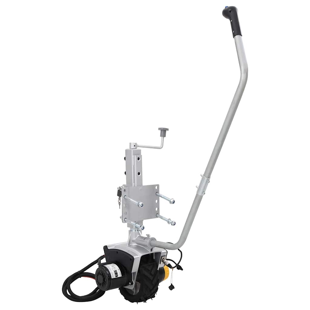 vidaXL Trailer Jack Wheel 12 V 550 W Aluminium 4