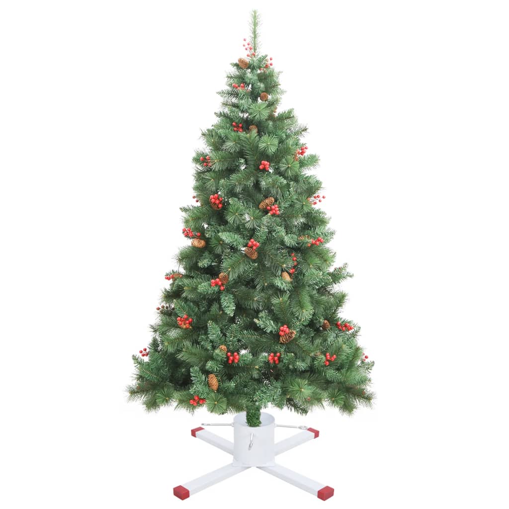 vidaXL Christmas Tree Stand White 61x61x15.5 cm 3