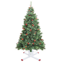 vidaXL Christmas Tree Stand White 61x61x15.5 cm 3