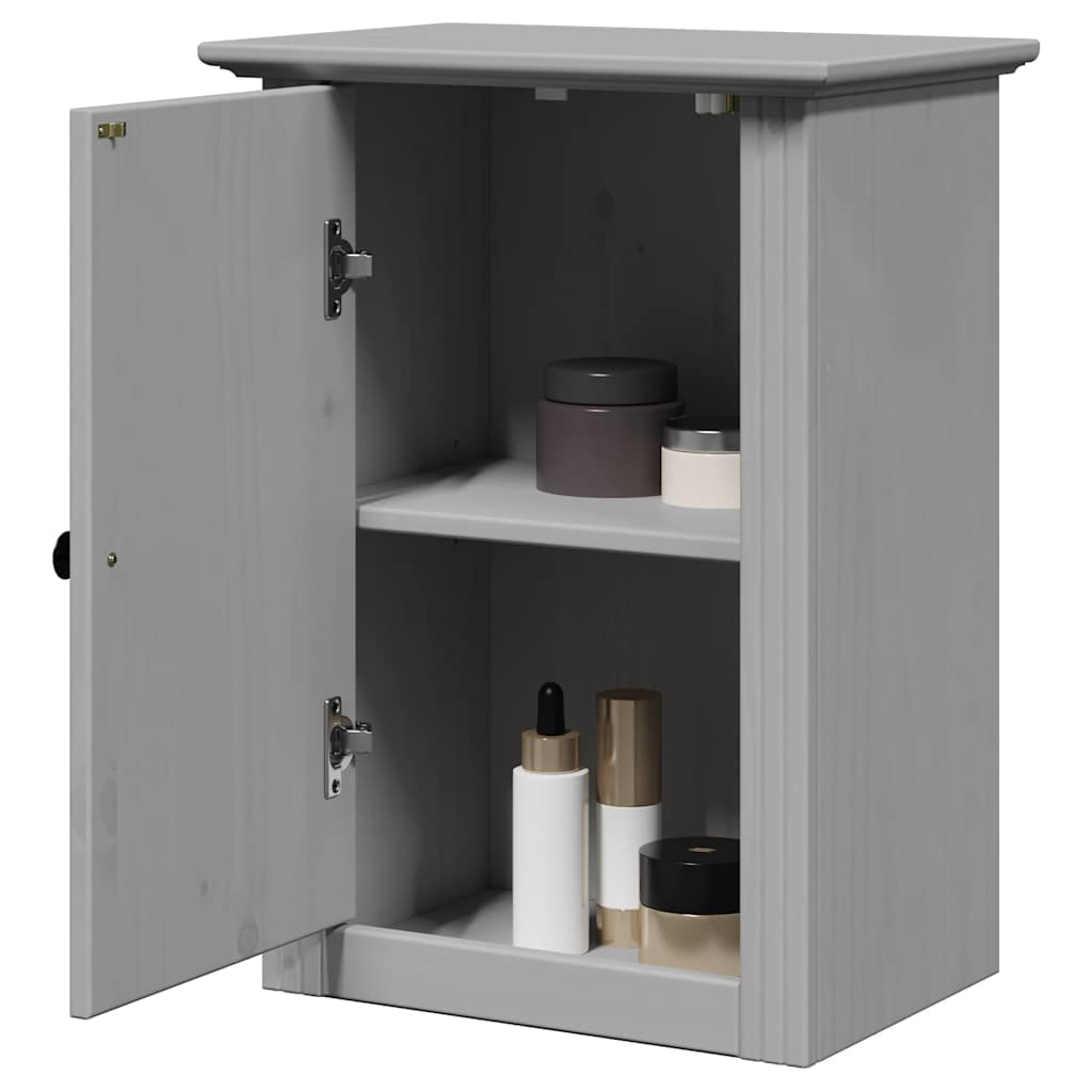 vidaXL Bathroom Wall Cabinet BODO Grey 44x30x60 cm 1