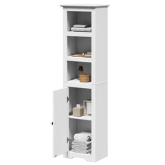 vidaXL Bathroom Cabinet BODO White 44x30x160 cm 1