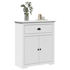 vidaXL Hallway Cabinet "BODO" White 80x35x90 cm 1