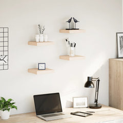 vidaXL Floating Shelves 4 pcs 23x23.5x4 cm Engineered Wood 1