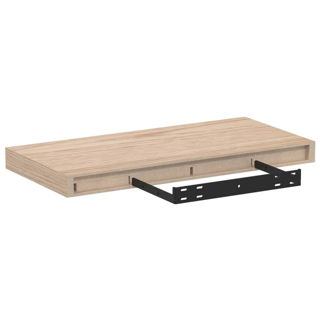 vidaXL Floating Shelves 2 pcs 50x23.5x4 cm Engineered Wood 5