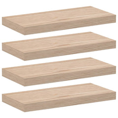 vidaXL Floating Shelves 4 pcs 50x23.5x4 cm Engineered Wood 2