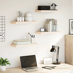 vidaXL Floating Shelves 4 pcs 50x23.5x4 cm Engineered Wood 1