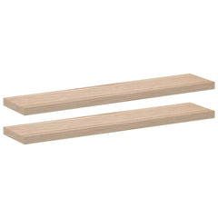 vidaXL Floating Shelves 2 pcs 110x23.5x4 cm Engineered Wood 2