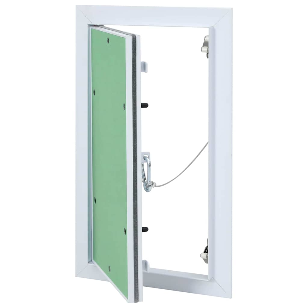 vidaXL Access Panel Green and Silver 20 x 35 cm 1