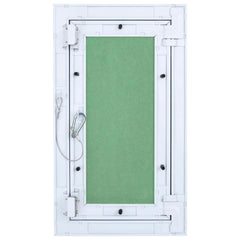 vidaXL Access Panel Green and Silver 20 x 35 cm 4