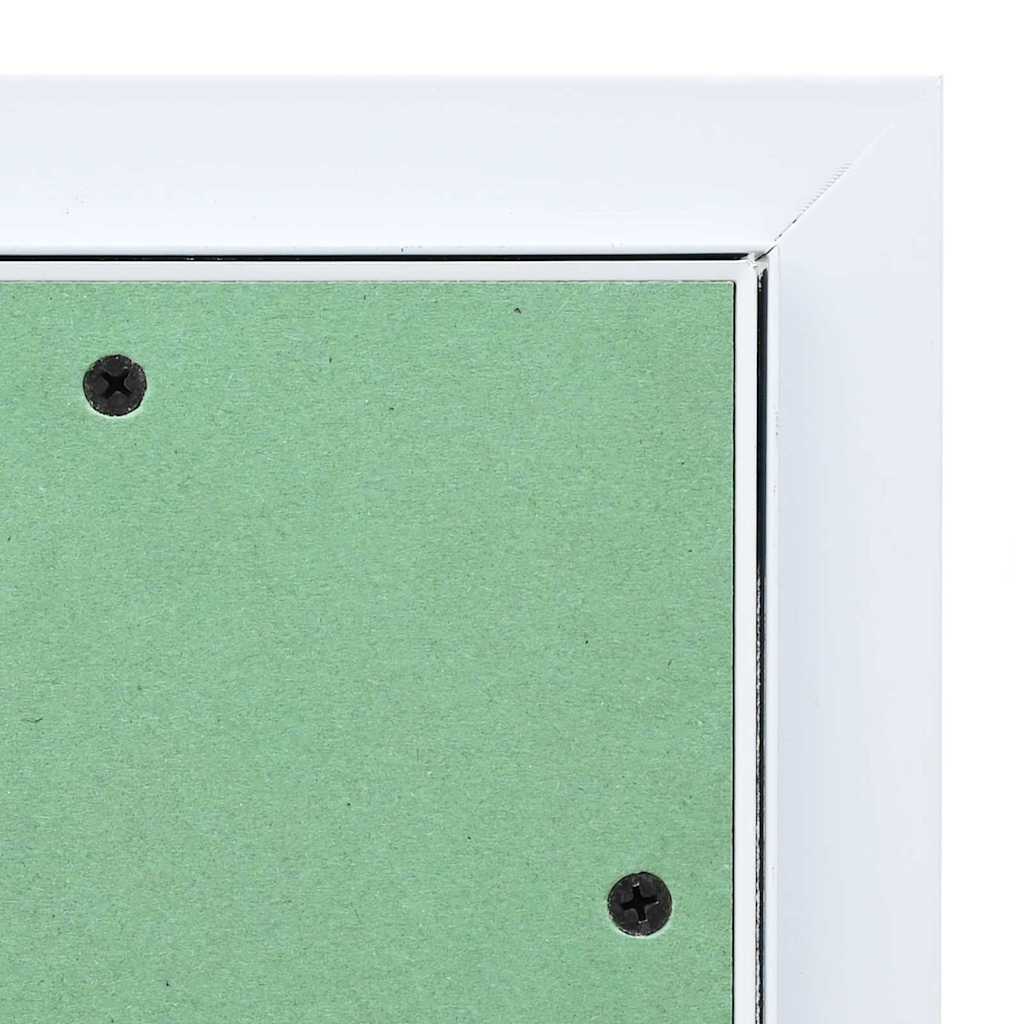 vidaXL Access Panel Green and Silver 25 x 30 cm 6