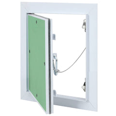 vidaXL Access Panel Green and Silver 25 x 30 cm 1