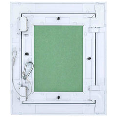 vidaXL Access Panel Green and Silver 25 x 30 cm 4