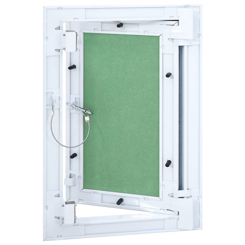 vidaXL Access Panel Green and Silver 25 x 35 cm 2