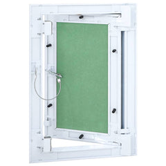 vidaXL Access Panel Green and Silver 25 x 35 cm 2