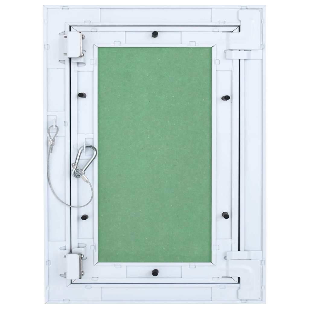 vidaXL Access Panel Green and Silver 25 x 35 cm 4