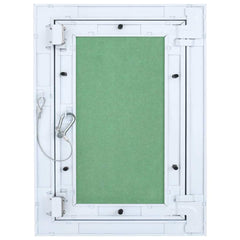 vidaXL Access Panel Green and Silver 25 x 35 cm 4
