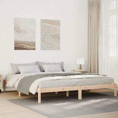 vidaXL Extra Long Bed Frame without Mattress Length 210 cm