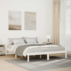vidaXL Extra Long Bed Frame without Mattress Length 220 cm