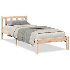 vidaXL Extra Long Bed Frame without Mattress 80x220 cm Solid Wood Pine 2
