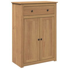 vidaXL Shoe Cabinet PANAMA 80x40x114 cm Solid Wood Pine 2