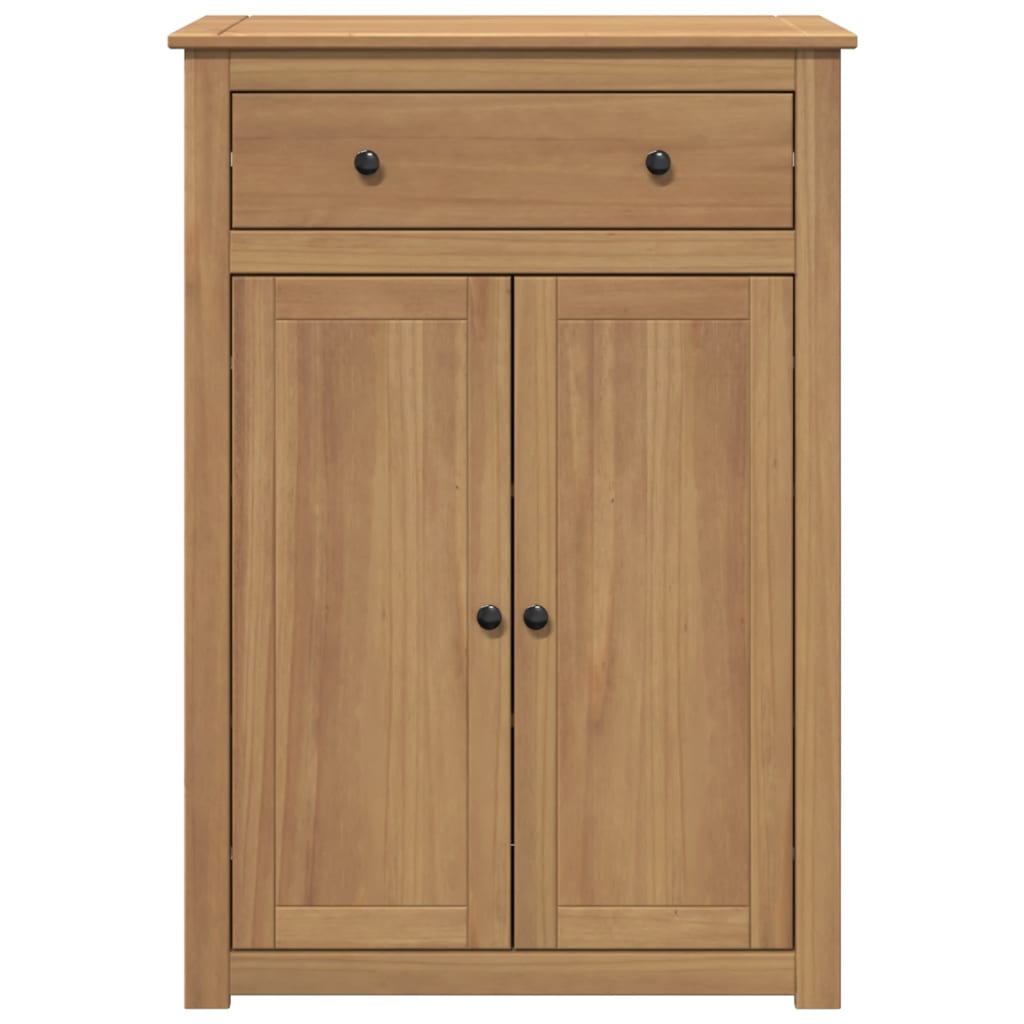 vidaXL Shoe Cabinet PANAMA 80x40x114 cm Solid Wood Pine 4