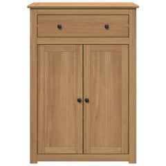 vidaXL Shoe Cabinet PANAMA 80x40x114 cm Solid Wood Pine 4