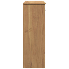 vidaXL Shoe Cabinet PANAMA 80x40x114 cm Solid Wood Pine 6