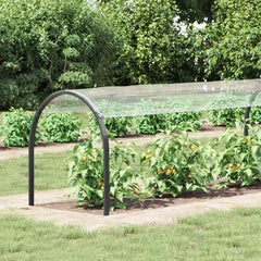 vidaXL Plant Cover with Eyelets 1x8 m PVC 1