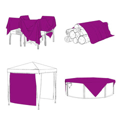 vidaXL Plant Cover with Eyelets 3x5 m PVC 5
