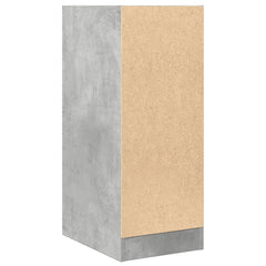 vidaXL Apothecary Cabinet Concrete Grey 30x41x77,5 cm Engineered Wood 6