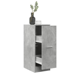 vidaXL Apothecary Cabinet Concrete Grey 30x41x77,5 cm Engineered Wood 1