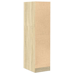 vidaXL Apothecary Cabinet Sonoma Oak 30x41x118 cm Engineered Wood 6