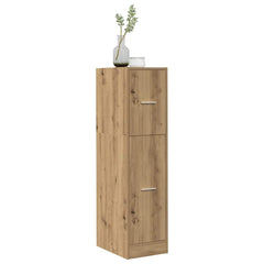 vidaXL Apothecary Cabinet Artisian Oak 30x41x118 cm Engineered Wood 5