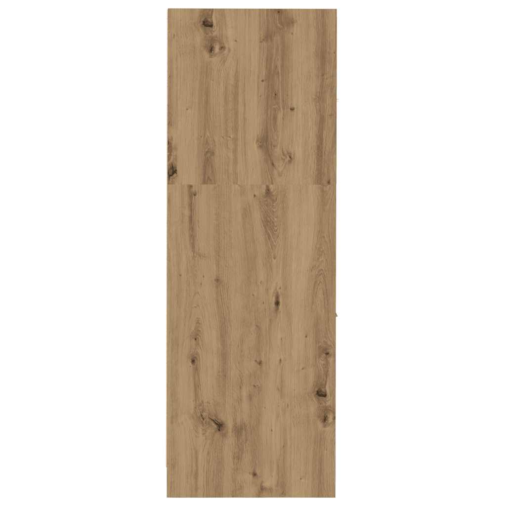 vidaXL Apothecary Cabinet Artisian Oak 30x41x118 cm Engineered Wood 6