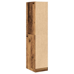 vidaXL Apothecary Cabinet Old Wood 30x41x144,5 cm Engineered Wood 6