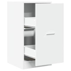 vidaXL Apothecary Cabinet White 40x41x77,5 cm Engineered Wood 2