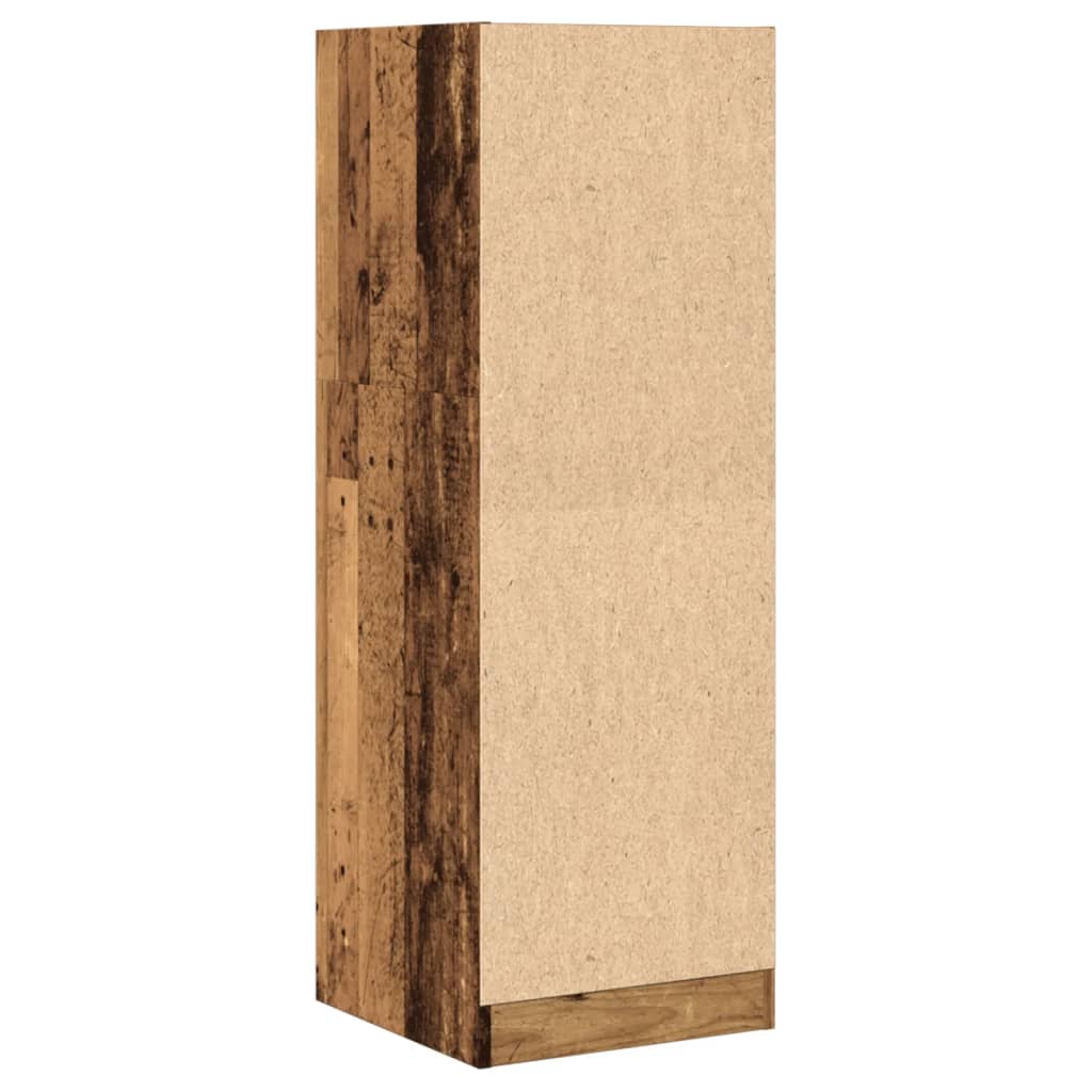 vidaXL Apothecary Cabinet Old Wood 40x41x118 cm Engineered Wood 6