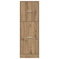 vidaXL Apothecary Cabinet Artisian Oak 40x41x118 cm Engineered Wood 6